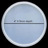 Round Coaster Silicon Mould 4"