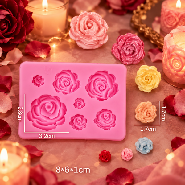 3D Rose mould - 7 CVT